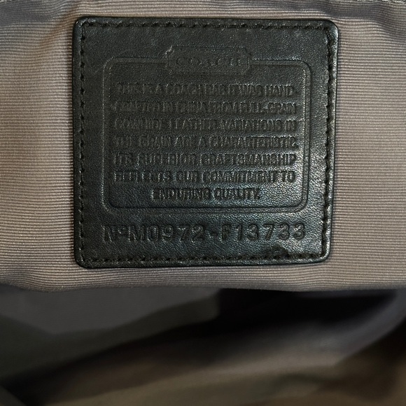 Coach | Black SoHo Pleated Leather Shoulder Purse - Picture 3 of 15